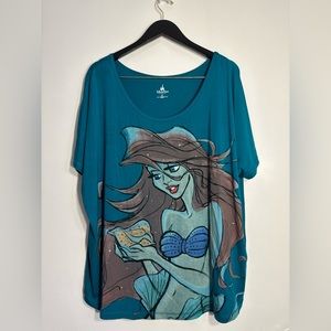 *SALE* Disney Parks Ariel Little Mermaid Teal Shirt